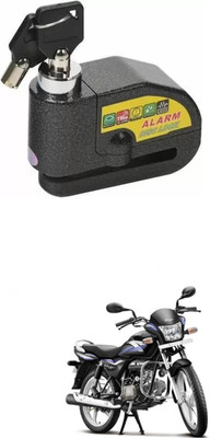 PRTEK Hero ALARAM BIKE DISC LOCK_UYH_145 Disc Lock(Black)