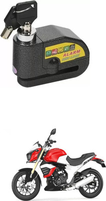 PRTEK TVS ALARAM BIKE DISC LOCK_UYH_105 Disc Lock(Black)
