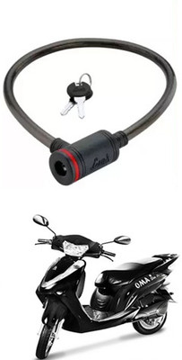 E-Shoppe Bike Cable Lock For Omastar Cable Lock(Black)