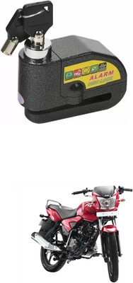 PRTEK TVS ALARAM BIKE DISC LOCK_UYH_94 Disc Lock(Black)