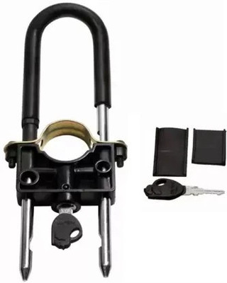 Sunriders Premium Wheel Lock, Folding Black Locks Set For Honda Cb Twister Wheel Lock(Black)