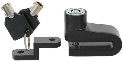 Thump Mini Bicycle Motorcycle Disc Brake Lock/Disk Lock Security Disc Lock(Multicolor)