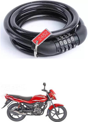 E-Shoppe Bike Number Smart Lock For Platina 100 DTS-i Quick Release Lock(Black)