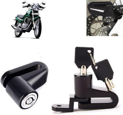 AUTO PEARL Anti Theft Heavy Duty Security Disc Lock for Fiero FX Dsic Lock_659 Disc Lock(Black)
