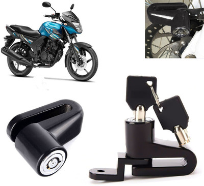 AUTO PEARL Anti Theft Heavy Duty Security Disc Lock for SZ-RR V2 Dsic Lock_839 Disc Lock(Black)