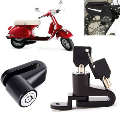AUTO PEARL Disc Brake Lock, Anti Theft Heavy Duty Security Disc Lock for NV Dsic Lock_479 Disc Lock(Black)