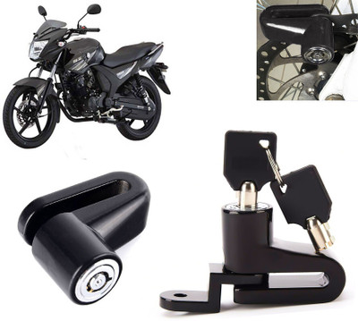 AUTO PEARL Anti Theft Heavy Duty Security Disc Lock for SZ-RR V2 BS6 Dsic Lock_840 Disc Lock(Black)