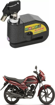 PRTEK Honda ALARAM BIKE DISC LOCK_UYH_51 Disc Lock(Black)