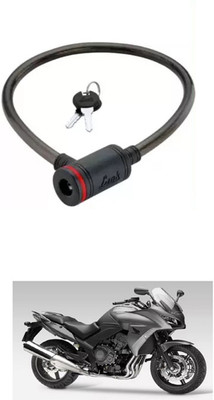 E-Shoppe Bike Cable Lock For CBF 1000 Cable Lock(Black)