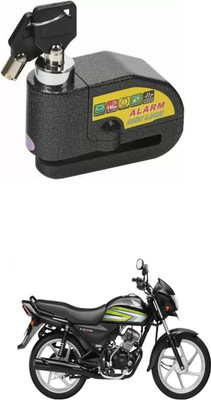 PRTEK Honda ALARAM BIKE DISC LOCK_UYH_39 Disc Lock(Black)