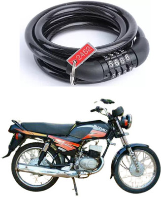 E-Shoppe Bike Number Smart Lock For Samurai Quick Release Lock(Black)