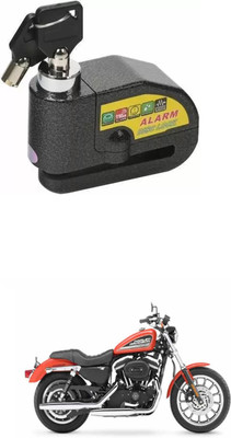 PRTEK Universal For Bike ALARAM BIKE DISC LOCK_UYH_180 Disc Lock(Black)