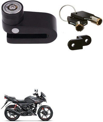 Naveeneha DISC_BRAK_LCK_ST1_ASRTD_7019 Disc Lock, U Lock(Black)