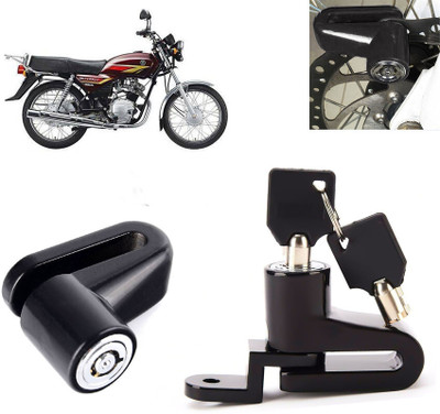 AUTO PEARL Anti Theft Heavy Duty Security Disc Lock for Crux Dsic Lock_754 Disc Lock(Black)