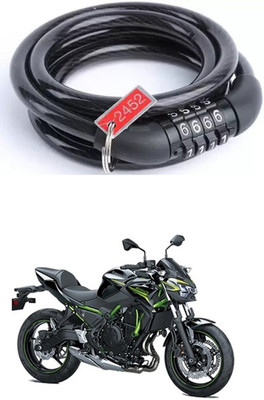 E-Shoppe Bike Number Smart Lock For Z650 Quick Release Lock(Black)