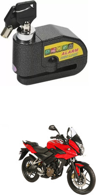 PRTEK Bajaj ALARAM BIKE DISC LOCK_UYH_126 Disc Lock(Black)