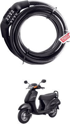 LOVMOTO UNIVERSAL Multi Use Lock For Bike, Cycle, Helmet, Luggage 9 UNIVERSAL Multi Use Lock For Bike, Cycle, Helmet, Luggage 9 Cable Lock(Black)