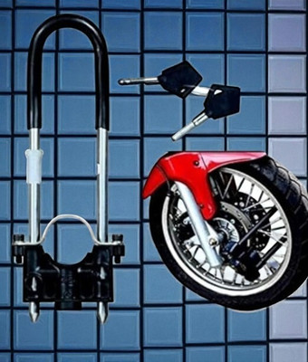QUXOZO Bike Wheel Lock-18 U Lock(Black)