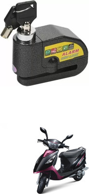 PRTEK Mahindra ALARAM BIKE DISC LOCK_UYH_140 Disc Lock(Black)