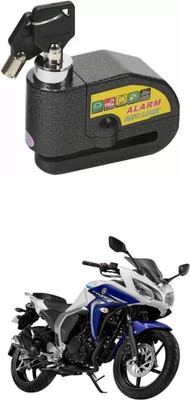 PRTEK Yamaha ALARAM BIKE DISC LOCK_UYH_71 Disc Lock(Black)