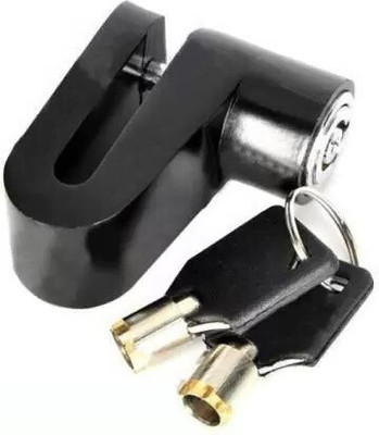 Bullkartzone Bike Protection Disc Brake 150 Disc Lock Wheel Lock Disc Lock, Wheel Lock(Black)