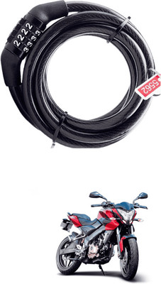 LOVMOTO UNIVERSAL Multi Use Lock For Bike, Cycle, Helmet, Luggage 127 UNIVERSAL Multi Use Lock For Bike, Cycle, Helmet, Luggage 127 Cable Lock(Black)