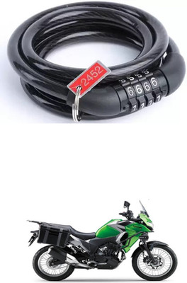 E-Shoppe Bike Number Smart Lock For Versys-X 300 Quick Release Lock(Black)