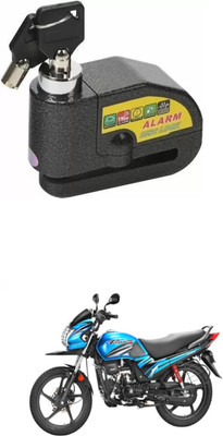 PRTEK Mahindra ALARAM BIKE DISC LOCK_UYH_119 Disc Lock(Black)