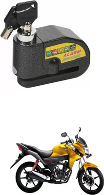 PRTEK Honda ALARAM BIKE DISC LOCK_UYH_31 Disc Lock(Black)