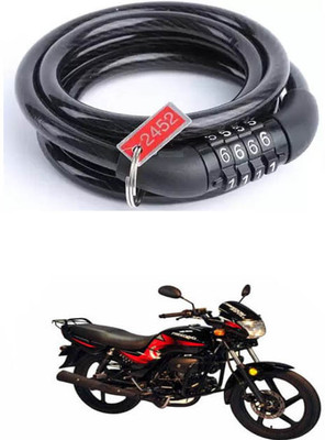 E-Shoppe Bike Number Smart Lock For Freedom Quick Release Lock(Black)