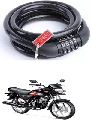 E-Shoppe Bike Number Smart Lock For CD 110 Dream Quick Release Lock(Black)