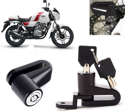 AUTO PEARL Disc Brake Lock, Anti Theft Heavy Duty Security Disc Lock for V15 Dsic Lock_103 Disc Lock(Black)
