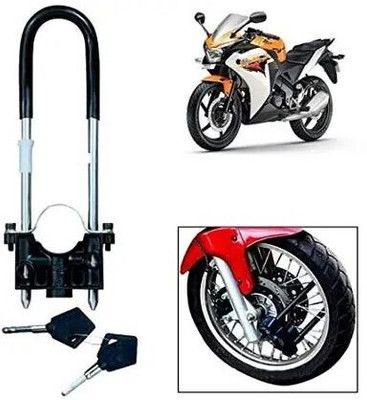 kapoor trading PJ_WHEEL LOCK_0022 Wheel Lock(Black, Silver)