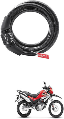 LOVMOTO universal 4 Digit Anti-Theft Protection Bike Cable Locks FOR Impu-lse universal 4 Digit Anti-Theft Protection Bike Cable Locks FOR Impu-lse Cable Lock(Black)