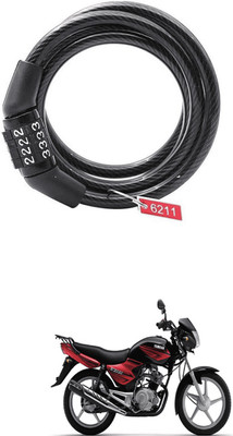 LOVMOTO universal 4 Digit Anti-Theft Protection Bike Cable Locks FOR YB-r universal 4 Digit Anti-Theft Protection Bike Cable Locks FOR YB-r Cable Lock(Multicolor)