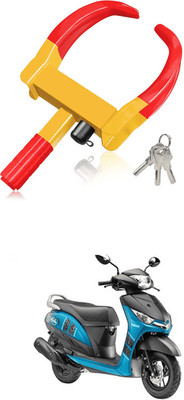 LOVMOTO Universal Anti-Theft Vehicle Wheel Lock Anti-Theft Tyre Lock for Alp-ha Universal Anti-Theft Vehicle Wheel Lock Anti-Theft Tyre Lock for Alp-ha Wheel Lock(Multicolor)