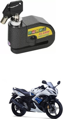 PRTEK Yamaha ALARAM BIKE DISC LOCK_UYH_186 Disc Lock(Black)