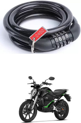 E-Shoppe Bike Number Smart Lock For RV 300 Quick Release Lock(Black)