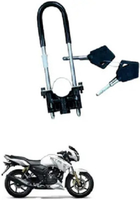 Qnjl Bike Front Shocker Lock Wheel Lock Wheel Lock 763 Wheel Lock(Black)