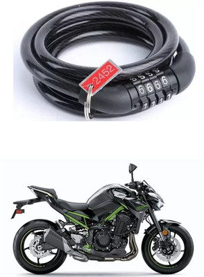 E-Shoppe Bike Number Smart Lock For Z900 Quick Release Lock(Black)