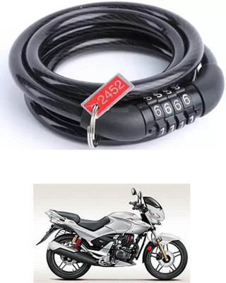 E-Shoppe Bike Number Smart Lock For CBZ Quick Release Lock(Black)