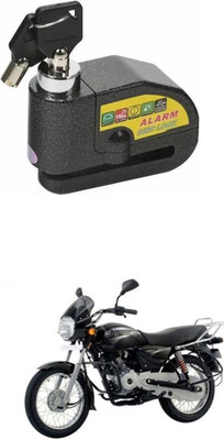 PRTEK Bajaj ALARAM BIKE DISC LOCK_UYH_23 Disc Lock(Black)