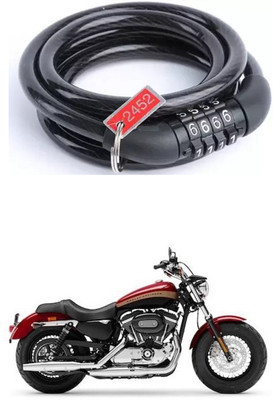 E-Shoppe Bike Number Smart Lock For 1200 Custom Quick Release Lock(Black)