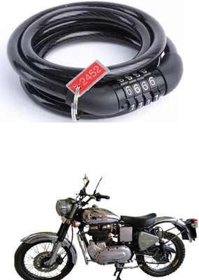 E-Shoppe Bike Number Smart Lock For Machismo 500 Quick Release Lock(Black)
