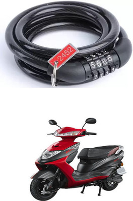 E-Shoppe Bike Number Smart Lock For Zeal Quick Release Lock(Black)