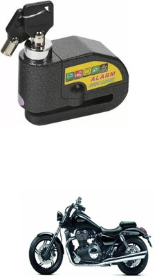 PRTEK Yamaha ALARAM BIKE DISC LOCK_UYH_164 Disc Lock(Black)