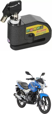 PRTEK Bajaj ALARAM BIKE DISC LOCK_UYH_46 Disc Lock(Black)