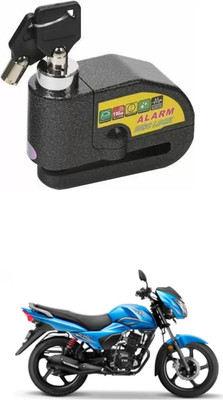 PRTEK TVS ALARAM BIKE DISC LOCK_UYH_172 Disc Lock(Black)