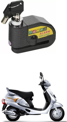 PRTEK Mahindra ALARAM BIKE DISC LOCK_UYH_55 Disc Lock(Black)