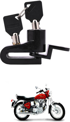 LOVMOTO Mini Bicycle Motorcycle Disc Brake Lock/ Disk Lock Security (Random Colors) 59 Disc Lock(Black)
